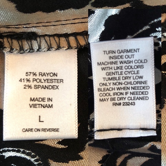 NY & CO 7th Avenue Design Studio Slim Signature Leggings (L) - Picture 6 of 12